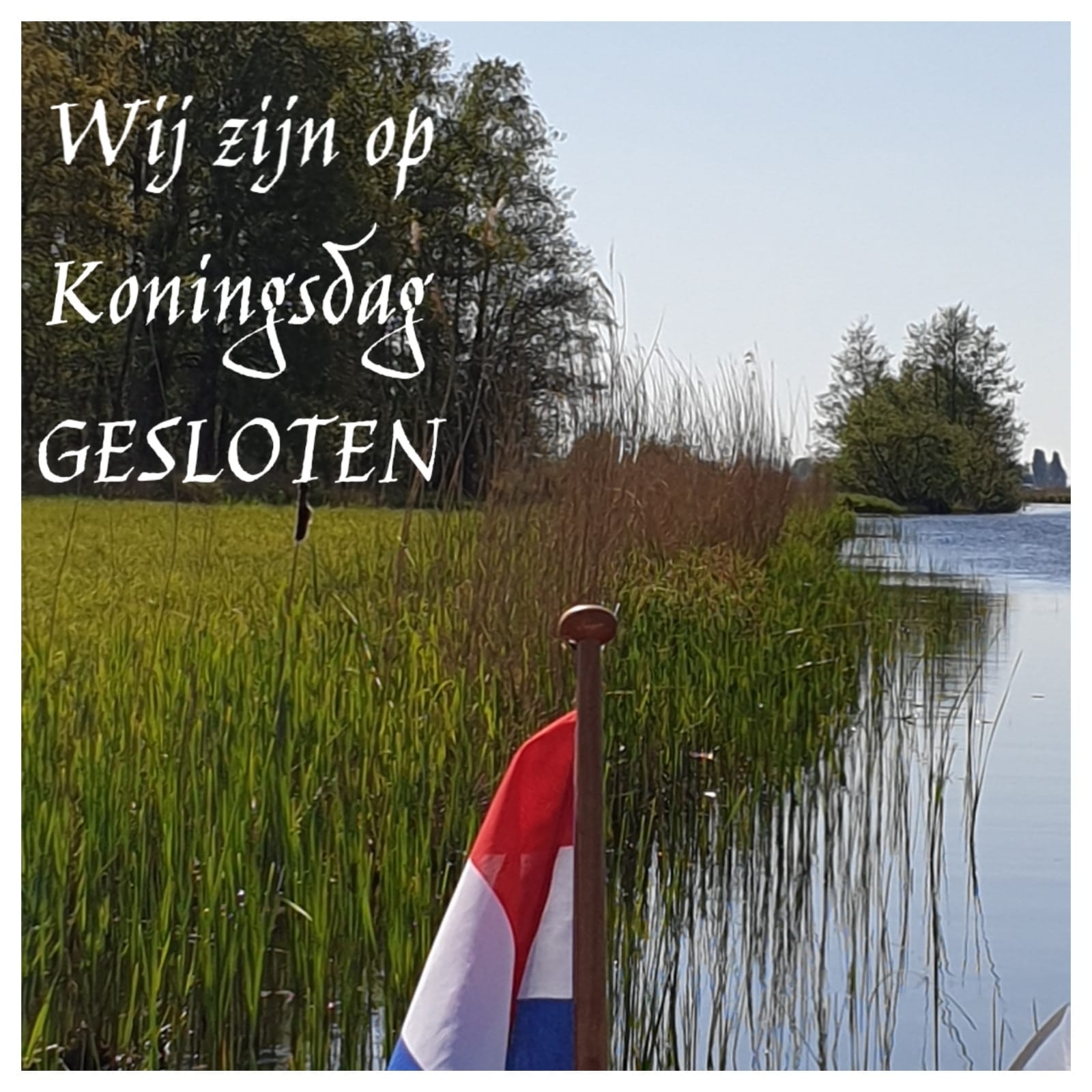 Fijne Pasen - Hemelvaartsdag en 2e Paasdag gesloten